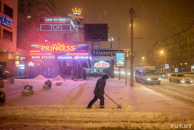 В Беларусь пришел циклон "Даниелла"