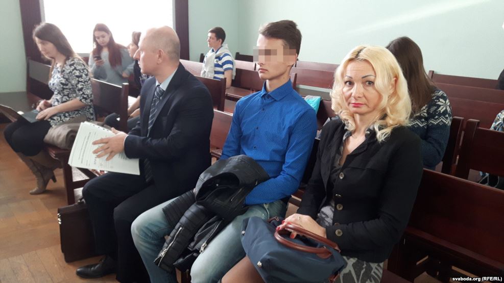 Belarusian teenager who claimed police brutality convicted of attack on officer