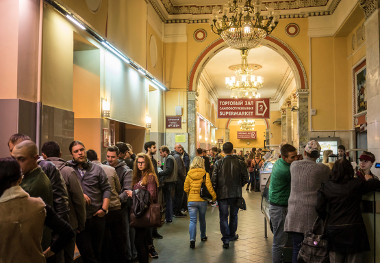 The only place in Minsk more popular than the restroom at McDonald's