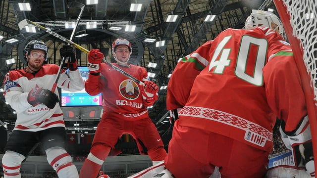Lukashenka criticized performance of Belarusian hockey players