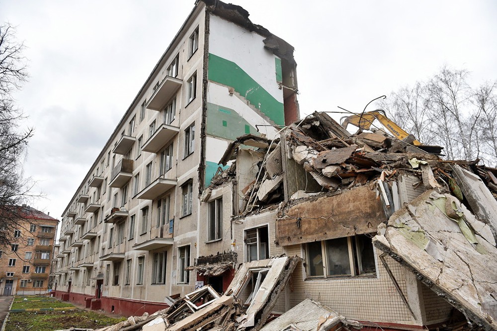 Появились первые списки сносимых в Москве пятиэтажек