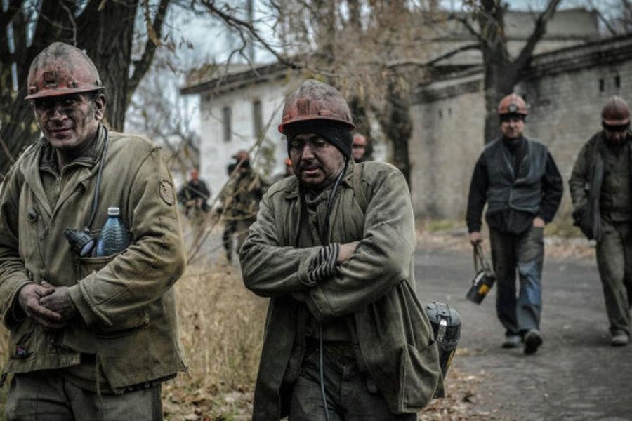 Фото шахтеров донбасса