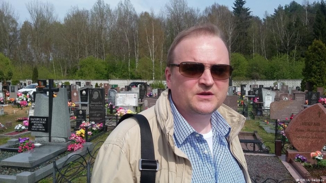 На могиле убитого журналиста Павла Шеремета открыли памятник