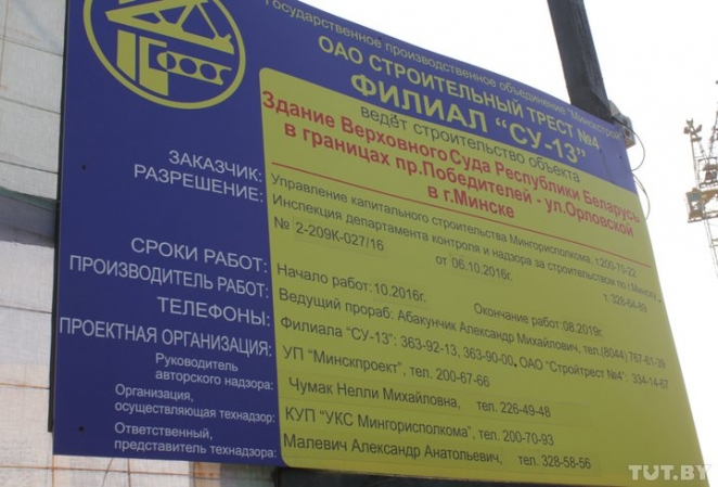 Фонтан, вип-туалеты и люстра почти за двести тысяч. Что закупают для Верховного суда в Минске