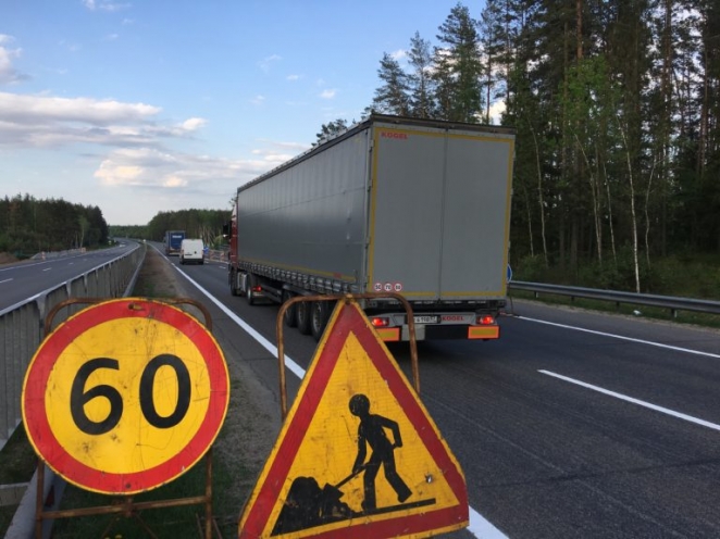 Откуда у них руки растут? Отремонтированный кусок трассы М1 просел на 15 см