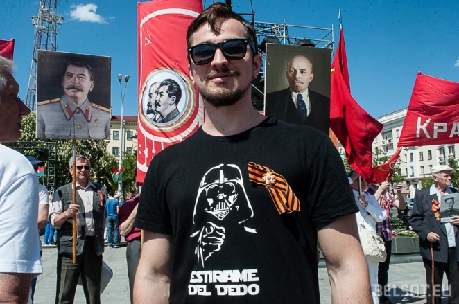 Russian Cossacks, beer, veterans: Minsk on Victory Day (photo report)
