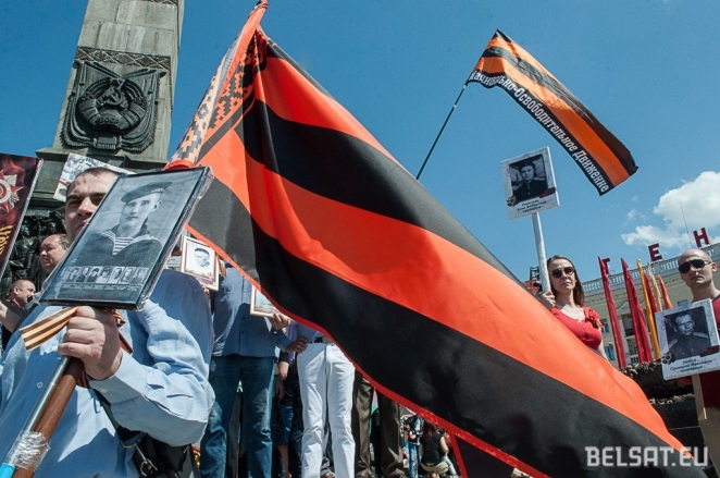 Russian Cossacks, beer, veterans: Minsk on Victory Day (photo report)
