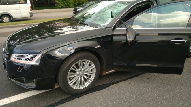 На проспекте Независимости Audi насмерть сбила пешехода