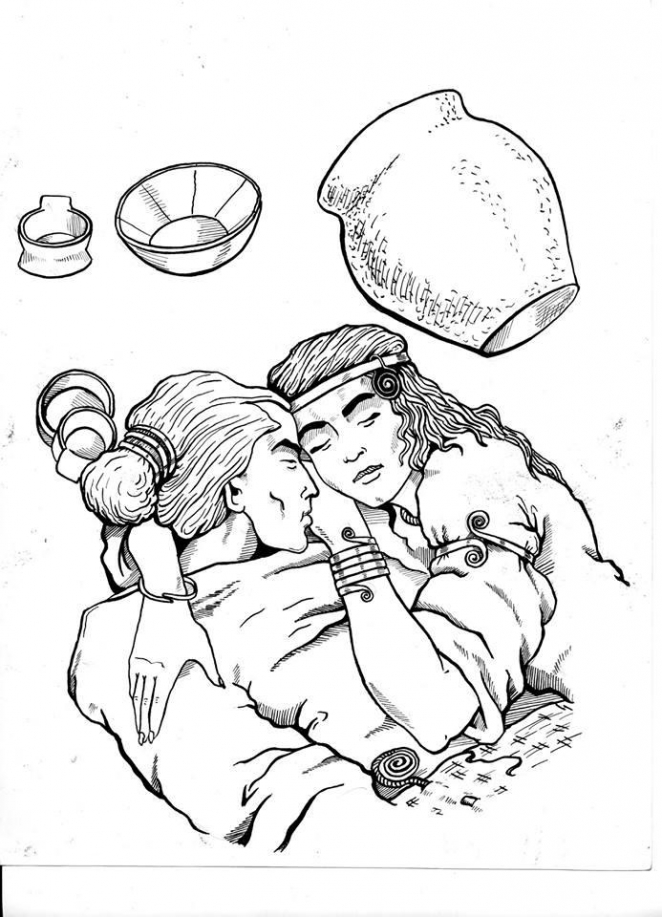 "Женщина была жива, когда их хоронили": история уникального 3-тысячелетнего захоронения влюбленных в Украине