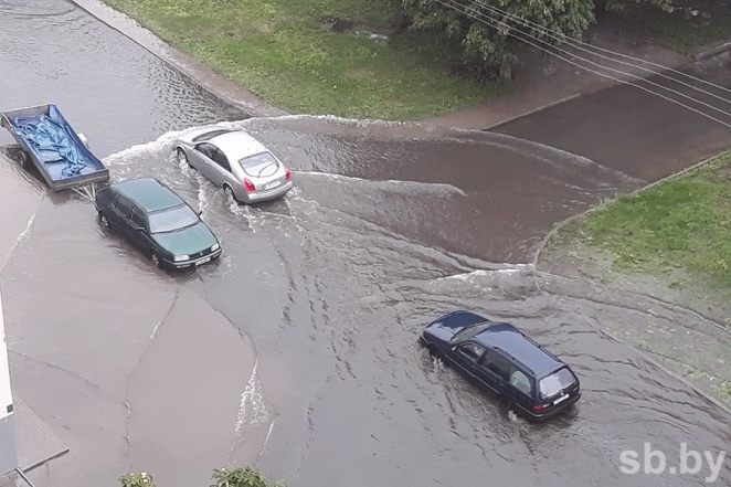 Гомель затопило. Осадки бьют рекорды