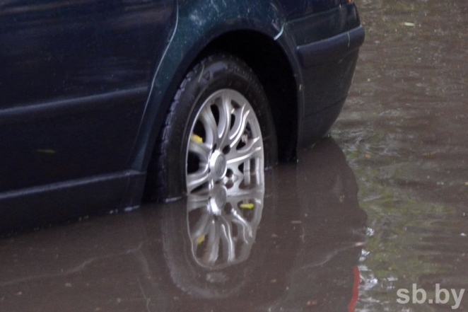 Гомель затопило. Осадки бьют рекорды