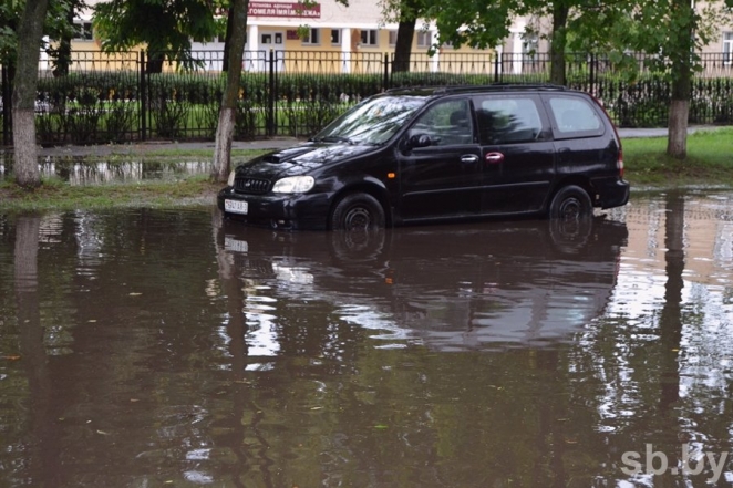 Гомель затопило. Осадки бьют рекорды