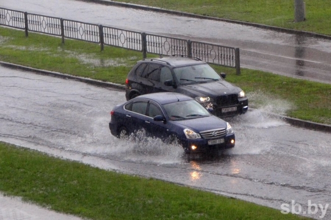 Гомель затопило. Осадки бьют рекорды