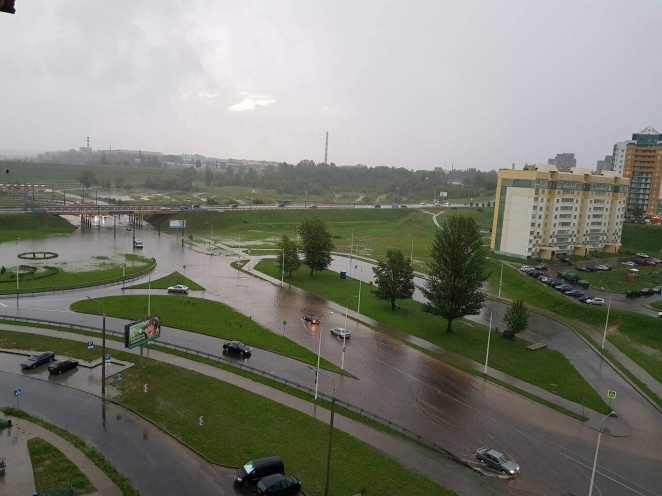 "Могилев стал Венецией": появились новые фото потопа