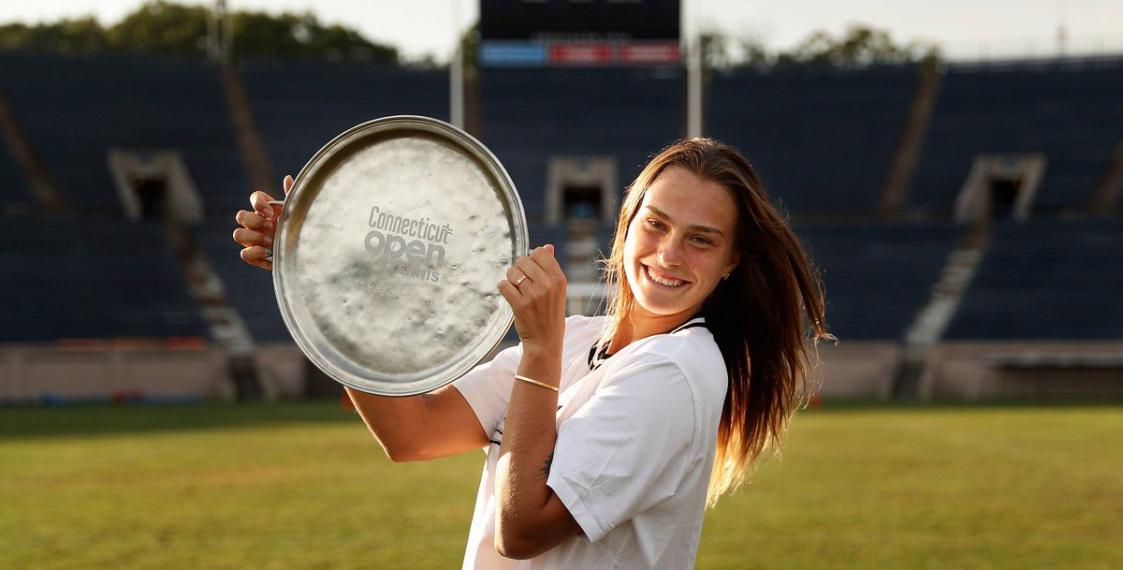 Sabalenka wins Connecticut Open