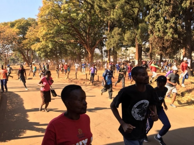 В Зимбабве вспыхнули протесты после выборов