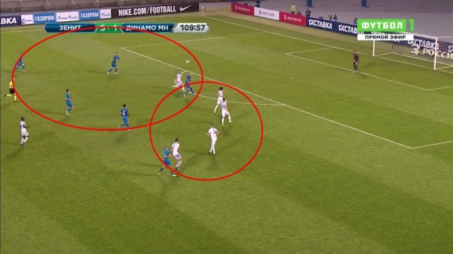 Посмотрите, что делали в конце защитники минского "Динамо"