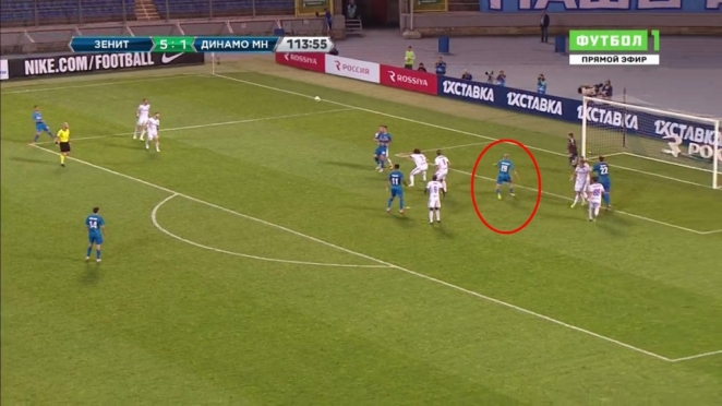 Посмотрите, что делали в конце защитники минского "Динамо"