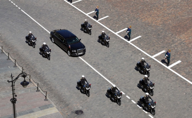 Кортежи Лукашенко, Путина, Трампа и других первых лиц мира