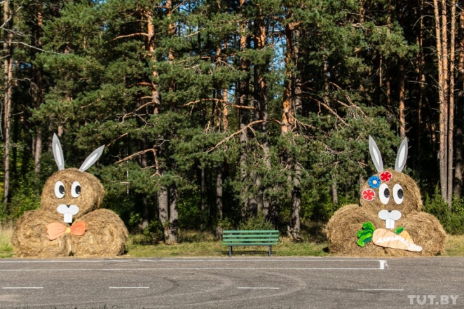 What The Halm? Giant Straw Sculptures Invade Belarusian Fields
