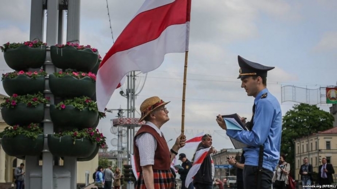 Человек, у которого болит душа за Беларусь