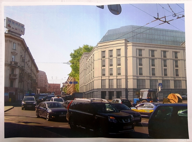 В Минске обсудили влияние новой гостиницы в центре на окружающую среду