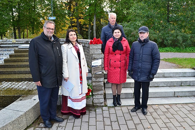 Мемориальный знак Янке Купале открыли в финском городе Иматра Мемориальный знак Янке Купале открыли в финском городе Иматра