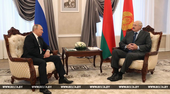 Lukashenka to Putin: Mahiliou is both Belarusian and Russian city