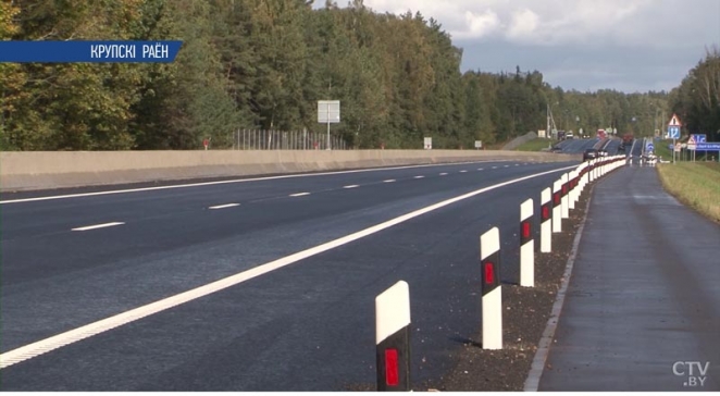 В Крупском районе милиционер перевернулся на машине во время погони