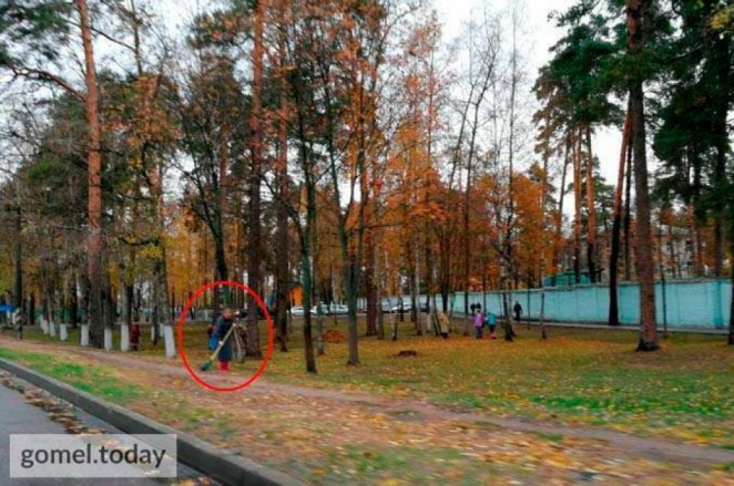 Reports: Mental hospital patients sweeping streets