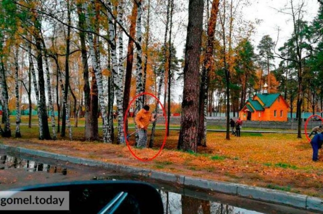 Reports: Mental hospital patients sweeping streets