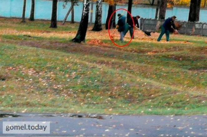 Reports: Mental hospital patients sweeping streets