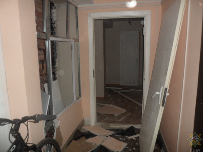 В Жлобине в девятиэтажном доме взорвался бытовой газ