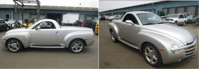 В Минске выставлен на продажу редкий купе-кабриолет-пикап