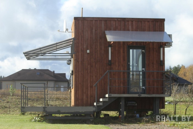 Дом с доставкой — под Минском продается современный микро-дом за $9000