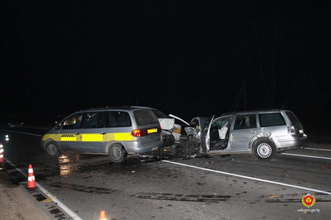 Тройное ДТП под Волковыском: есть жертвы