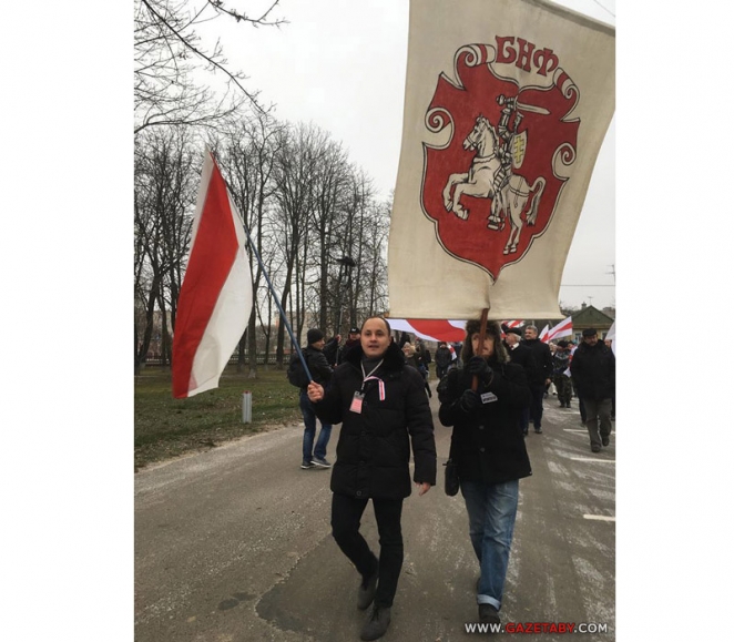 В Слуцке отмечают День Героев. Фоторепортаж