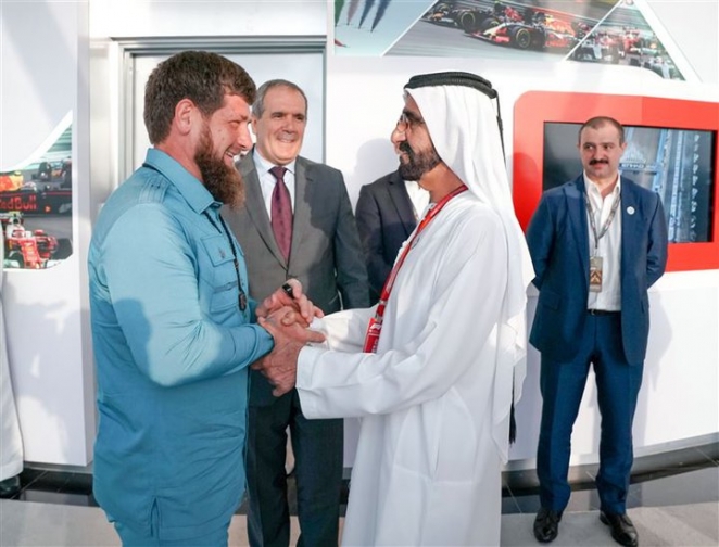 Виктор Лукашенко слетал в Абу-Даби на этап "Формулы-1"