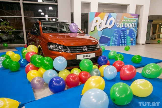 Действительно народный: 20-тысячный VW Polo продан в Беларуси