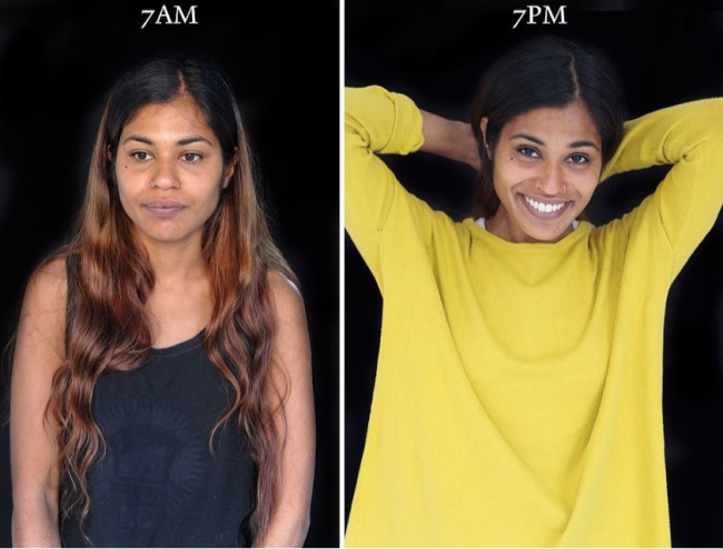 "7 утра - 7 вечера": как по-разному выглядит человек "7 утра - 7 вечера": как по-разному выглядит человек