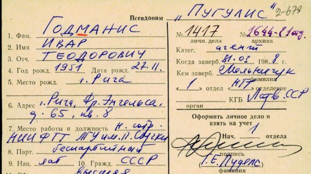 Латвия открыла архивы КГБ. А там - глава церкви, экс-премьер и крупный бизнесмен