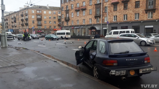 На улице Московской серьезная авария: есть пострадавшие