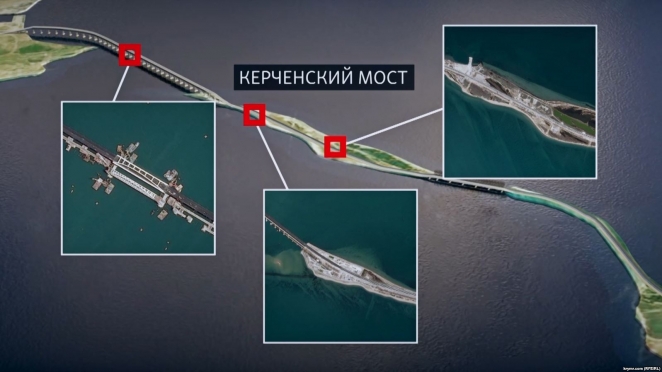 Крымский мост: опоры пляшут, швы трещат