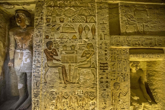 В Египте нашли почти нетронутую гробницу сер. III тысячелетия до н.э.