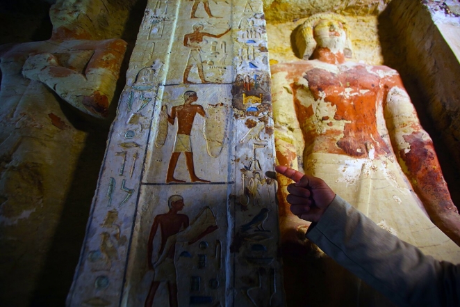В Египте нашли почти нетронутую гробницу сер. III тысячелетия до н.э.
