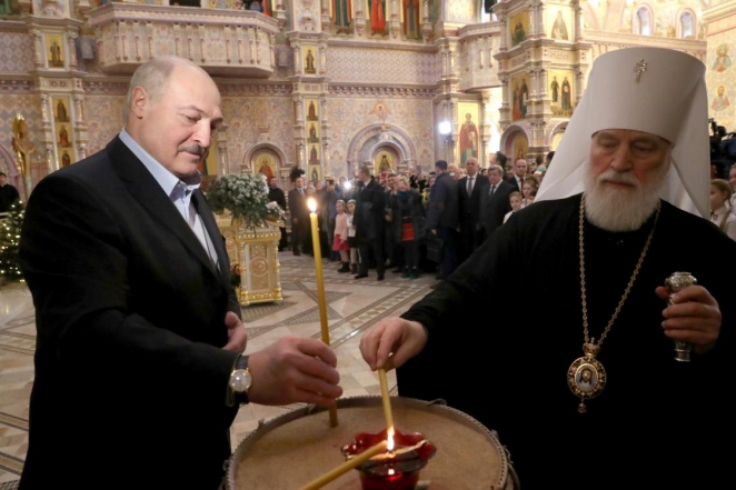 Митрополит Павел начал носить клобук с крестом Евфросинии Полоцкой