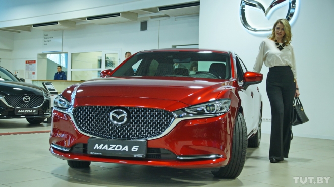 Не машина — пуля! В Минск привезли новую Mazda 6, которую все ждали