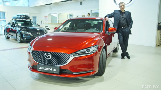 Не машина — пуля! В Минск привезли новую Mazda 6, которую все ждали