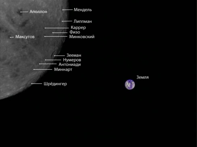 Уникальное фото: темная сторона Луны на фоне Земли