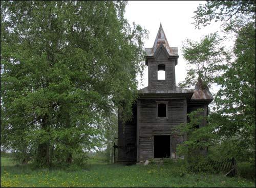 В Городокском районе сгорел деревянный костёл, которому больше 100 лет